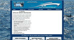Desktop Screenshot of 757boats.com