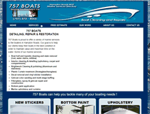 Tablet Screenshot of 757boats.com